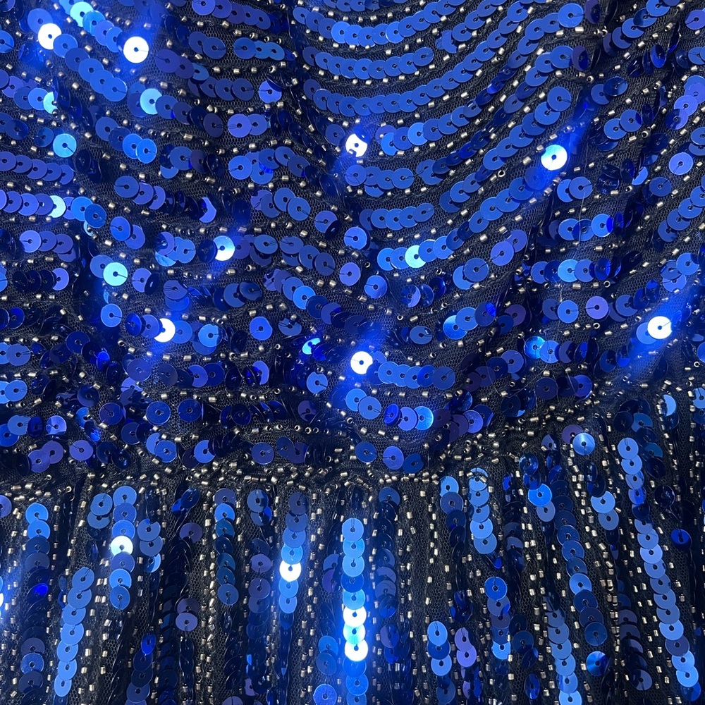 Endless Rose Blue Sequence Romper - image 3